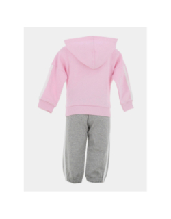 Ensemble de survêtement rose et gris enfant - Adidas
