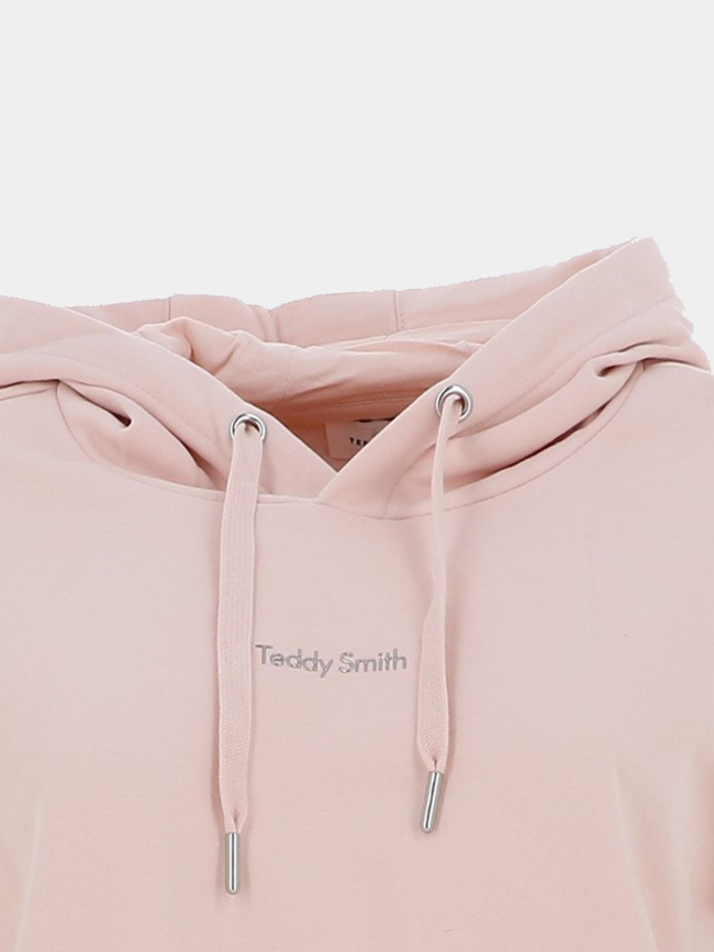 Sweat à capuche solene rose femme - Teddy Smith