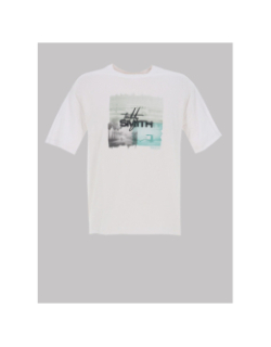 T-shirt à manches courtes t-boby blanc homme - Teddy Smith