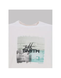 T-shirt à manches courtes t-boby blanc homme - Teddy Smith