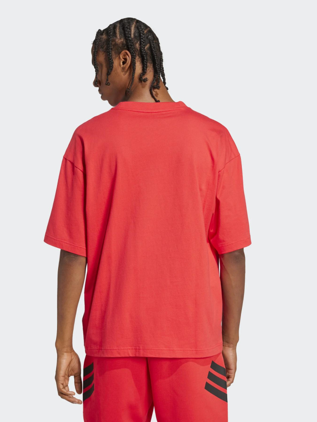 T-shirt à manches courtes future icons rouge homme - Adidas