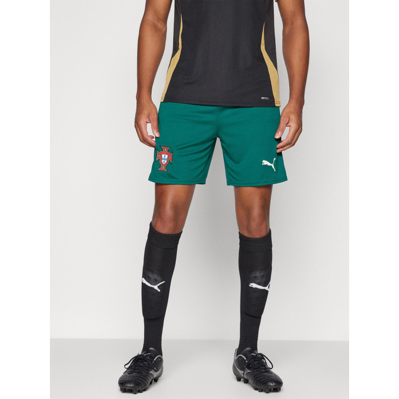 Short de football domicile portugal 2025 vert homme - Puma