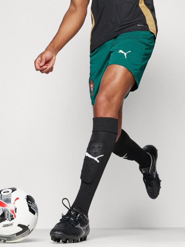 Short de football domicile portugal 2025 vert homme - Puma