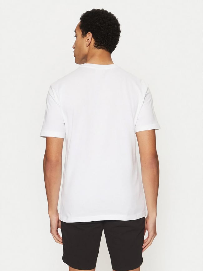 T-shirt enlarged logo blanc homme - Calvin Klein