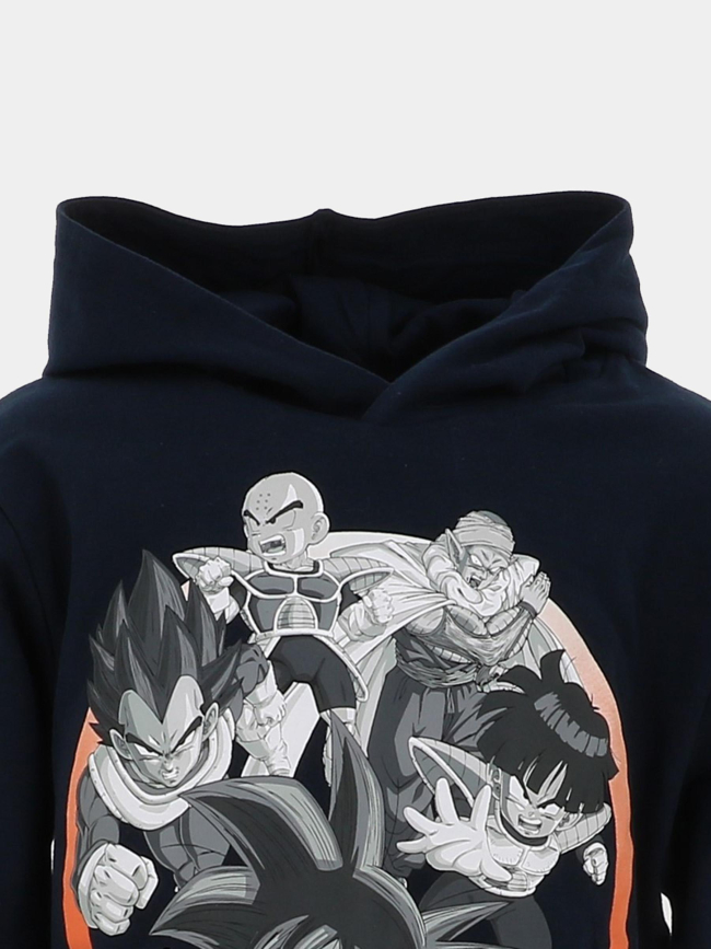 Sweat à capuche dbz namek bleu marine garçon - Name It