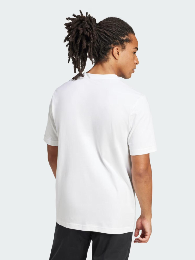 T-shirt lounge slide graphic pocket blanc homme - Adidas