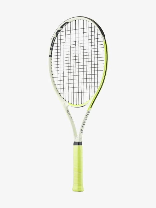 Raquette de tennis MX attitude elite blanc et jaune fluo - Head