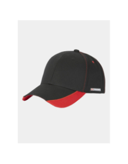 Casquette ajustable noir et rouge - Facom