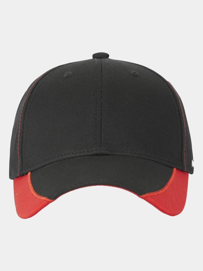 Casquette ajustable noir et rouge - Facom