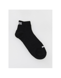 Pack 3 paires de chaussettes plain sneaker noir enfant - Puma