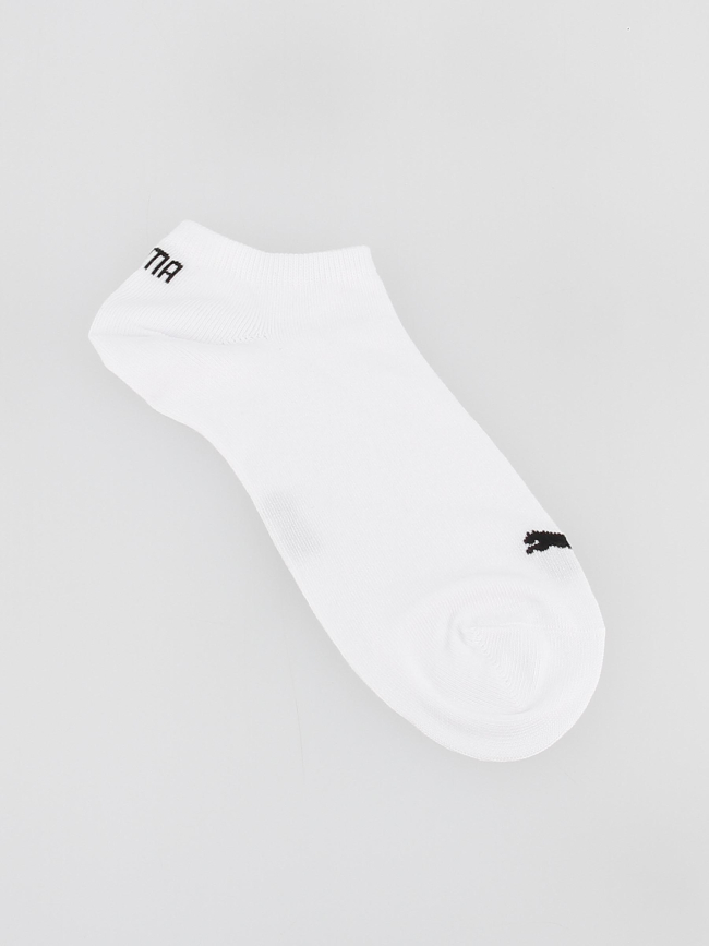 Pack 3 paires de chaussettes plain sneaker blanc enfant - Puma