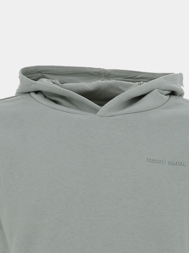 Sweat à capuche nark vert enfant - Teddy Smith