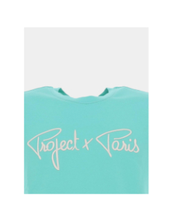 T-shirt logo brodé vert homme - Project X Paris