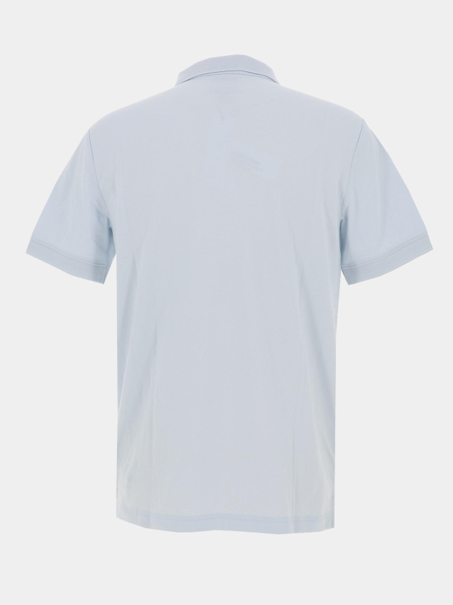 Polo slim en piqué thermo tech bleu clair homme - Calvin Klein