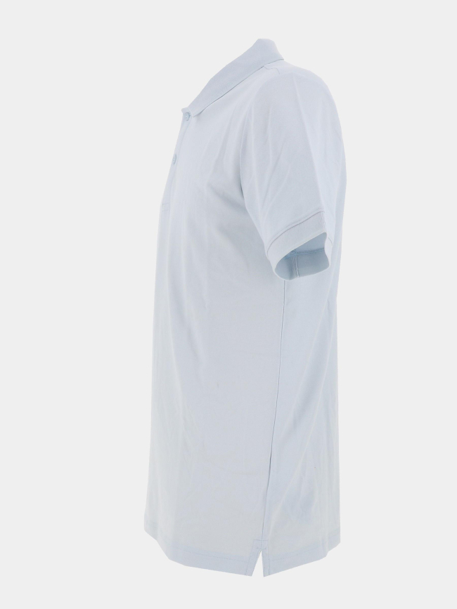 Polo slim en piqué thermo tech bleu clair homme - Calvin Klein