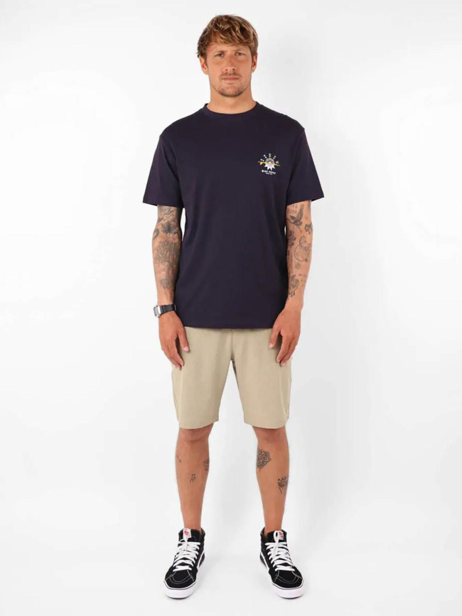 T-shirt à manches courtes sandbar bleu marine homme - Oxbow