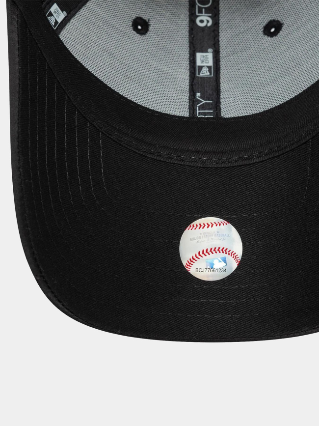 Casquette 9forty satin NY yankees noir femme - New Era