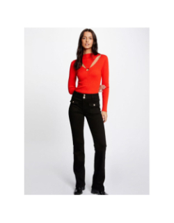 Jean bootcut polen noir femme - Morgan