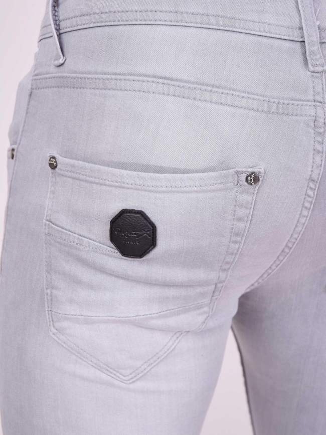 Jean skinny effet usé gris homme - Project X Paris