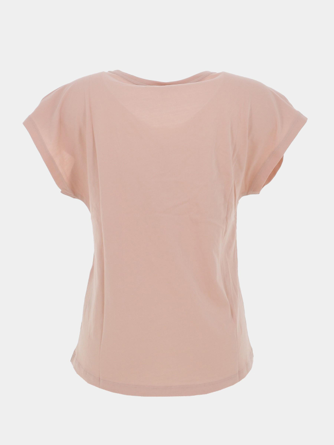 T-shirt à manches courtes onlcollie life rose femme - Only