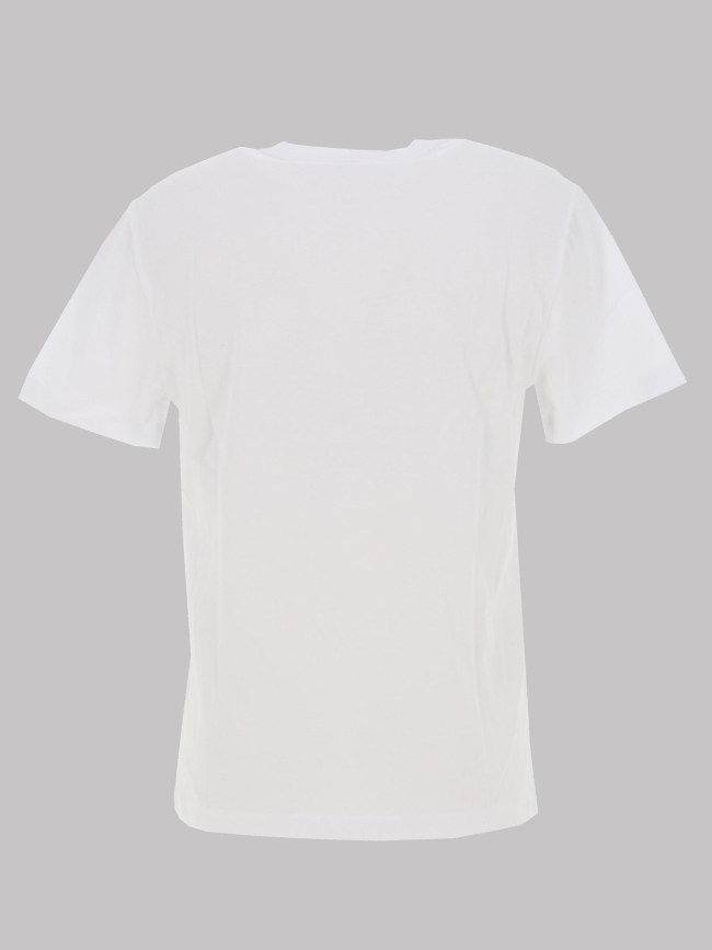T-shirt à manches courtes double logo blanc homme - Calvin Klein