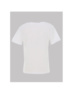 T-shirt à manches courtes double logo blanc homme - Calvin Klein