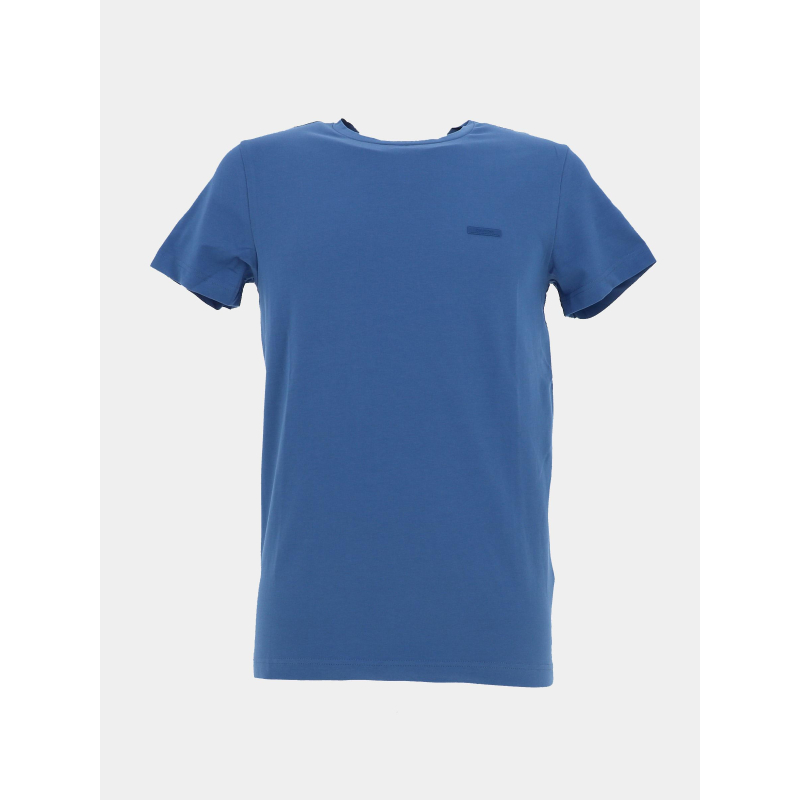 T-shirt stretch slim à manches courtes bleu homme - Calvin Klein