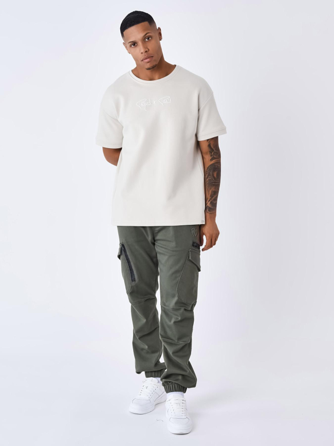 Pantalon cargo technique kaki homme - Project X Paris
