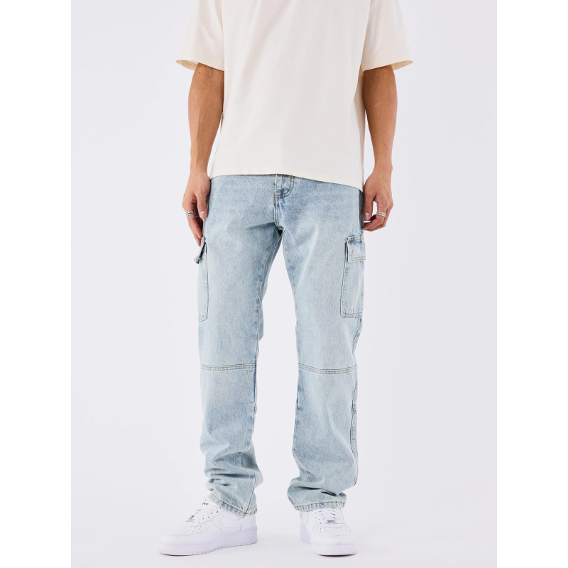 Jean à poches latérales bleu homme - Project x Paris