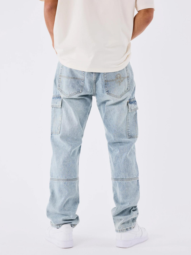 Jean à poches latérales bleu homme - Project x Paris