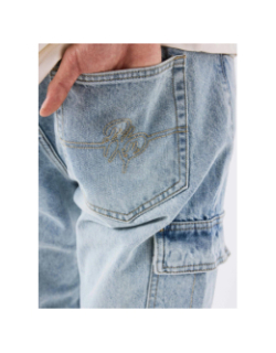 Jean à poches latérales bleu homme - Project x Paris