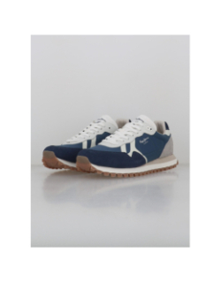 Baskets brit-on master bleu gris homme - Pepe Jeans