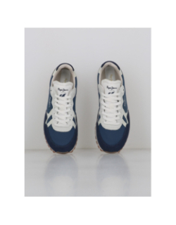 Baskets brit-on master bleu gris homme - Pepe Jeans