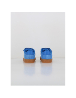 Baskets à scratch vl court 3.0 cf bleu jaune enfant - Adidas