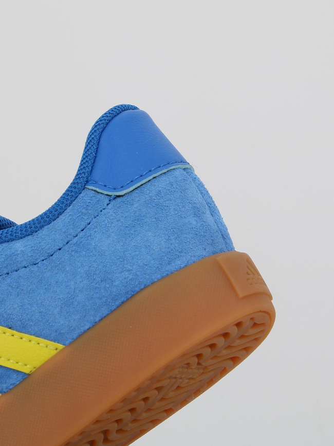 Baskets à scratch vl court 3.0 cf bleu jaune enfant - Adidas