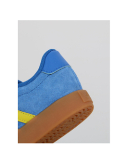 Baskets à scratch vl court 3.0 cf bleu jaune enfant - Adidas