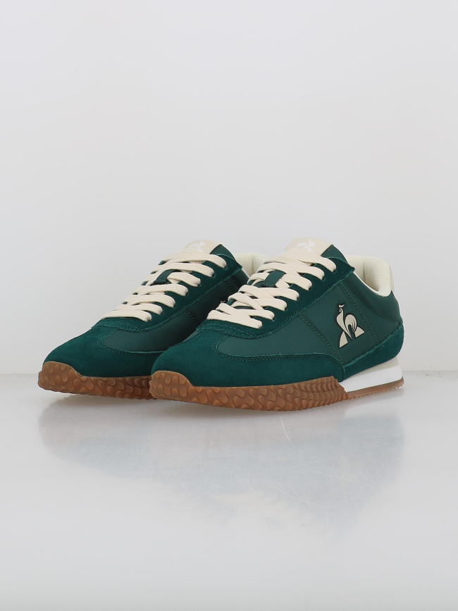 Baskets veloce vert homme - Le Coq Sportif