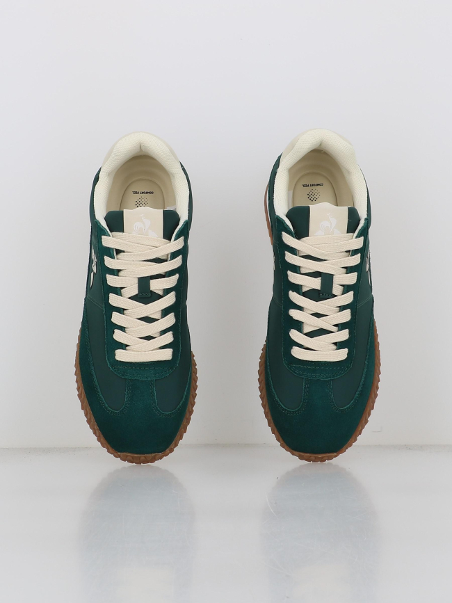 Baskets veloce vert homme - Le Coq Sportif