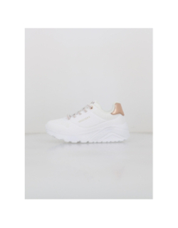 Baskets uno lite blanc fille - Skechers