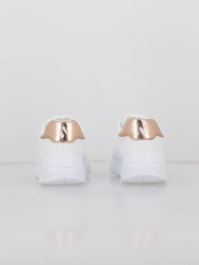 Baskets uno lite blanc fille - Skechers