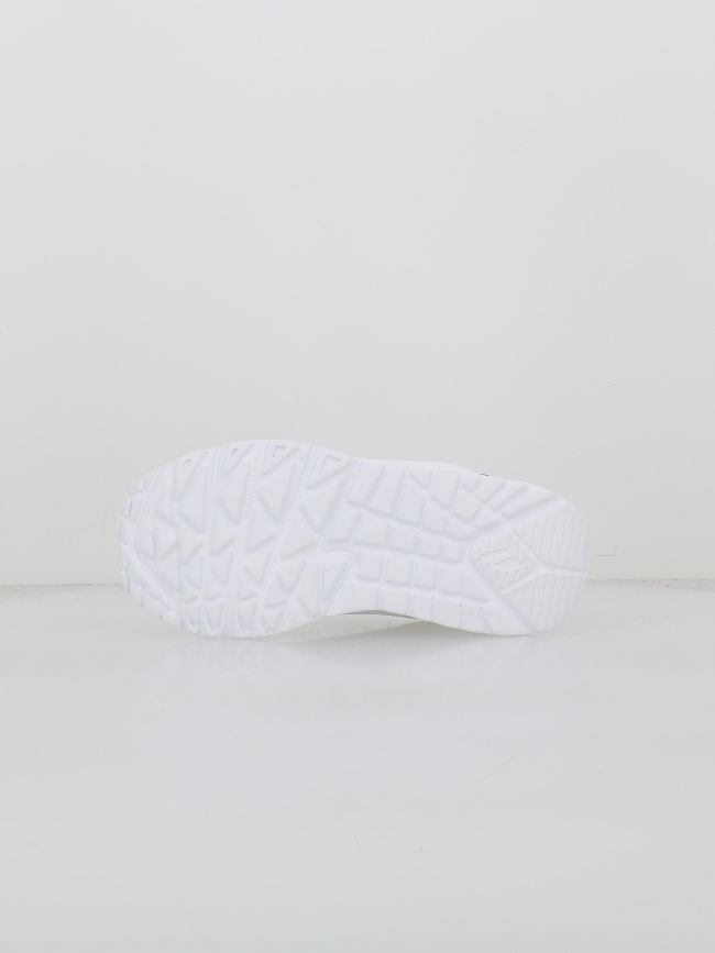 Baskets uno lite blanc fille - Skechers