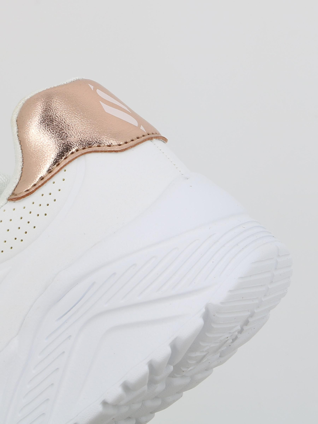 Baskets uno lite blanc fille - Skechers