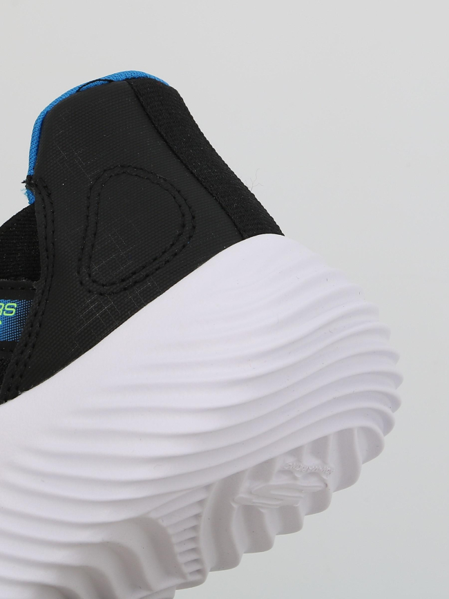 Baskets slip-ins bounder brisk noir enfant - Skechers