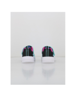 Baskets à scratch microspec advance bleu enfant - Skechers