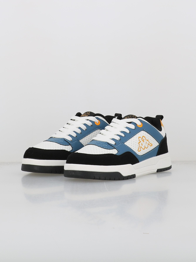 Baskets logo manis blanc bleu noir garçon - Kappa