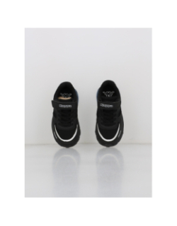 Baskets à scratch logo saigon noir bleu garçon - Kappa