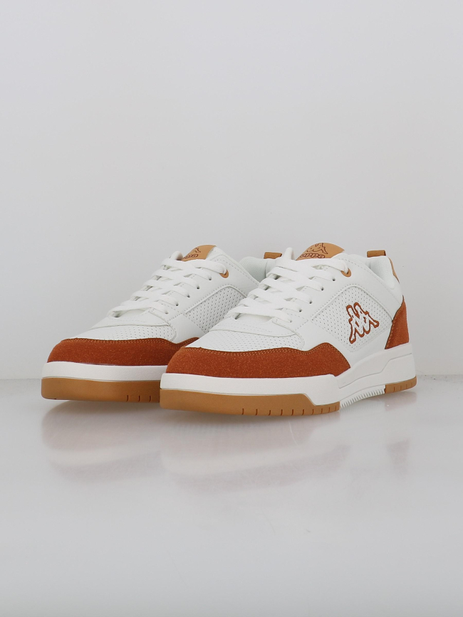 Baskets manis blanc marron homme - Kappa