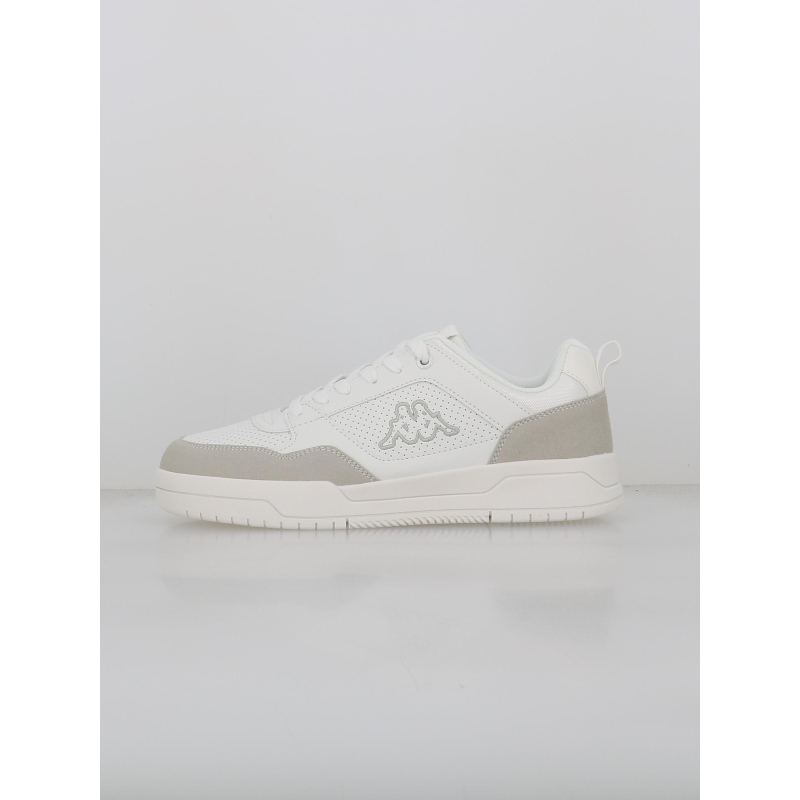 Baskets manis blanc gris homme - Kappa