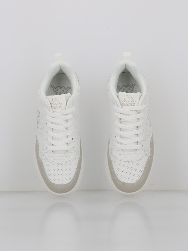 Baskets manis blanc gris homme - Kappa