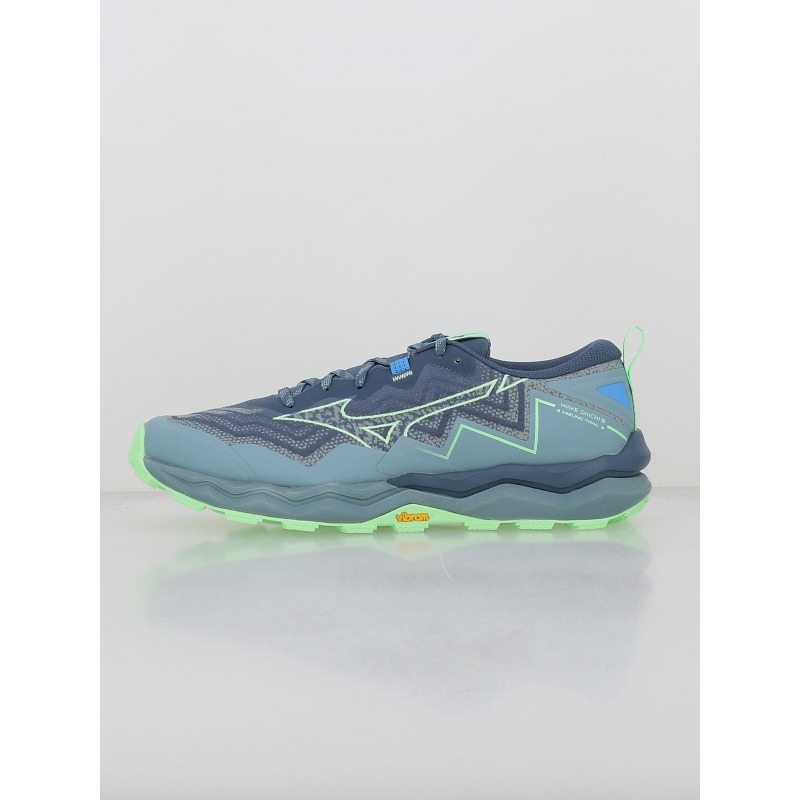 Chaussures de trail wave daichi 9 bleu homme - Mizuno